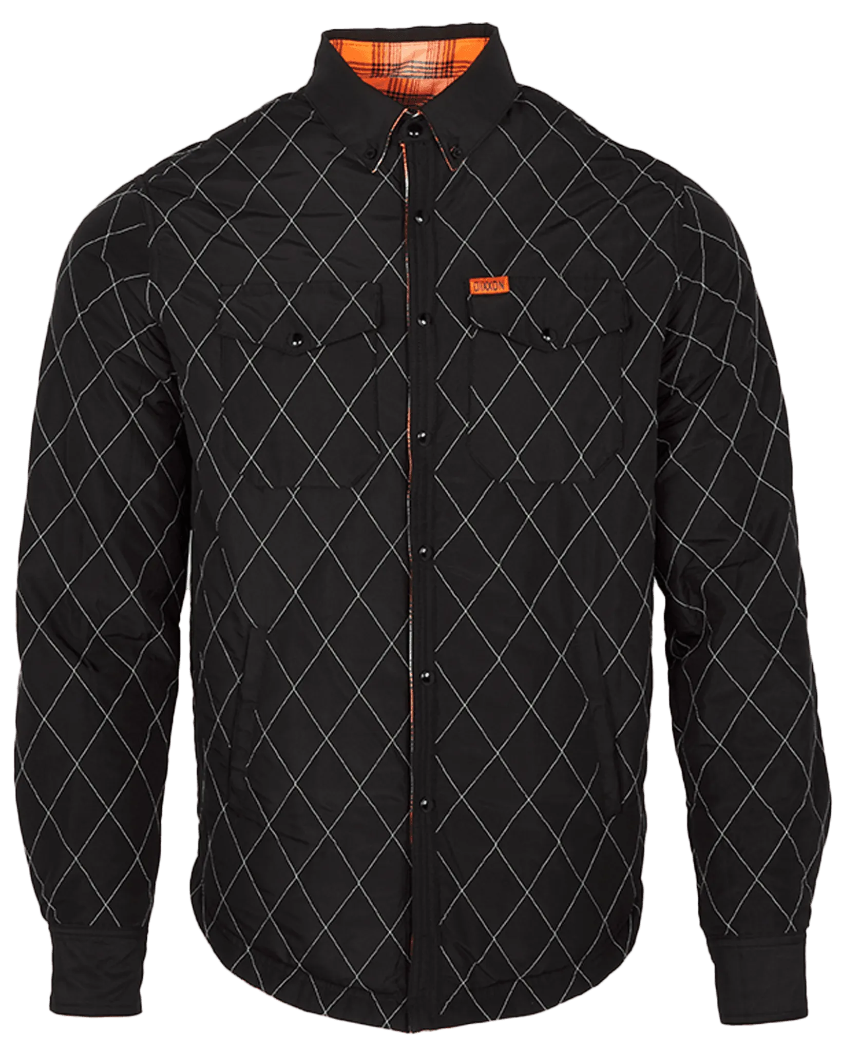 Guardian 2.0 Reversible Flannel Jacket - Orange