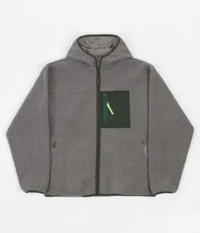 HUF Fort Point Sherpa Jacket - Steel Grey