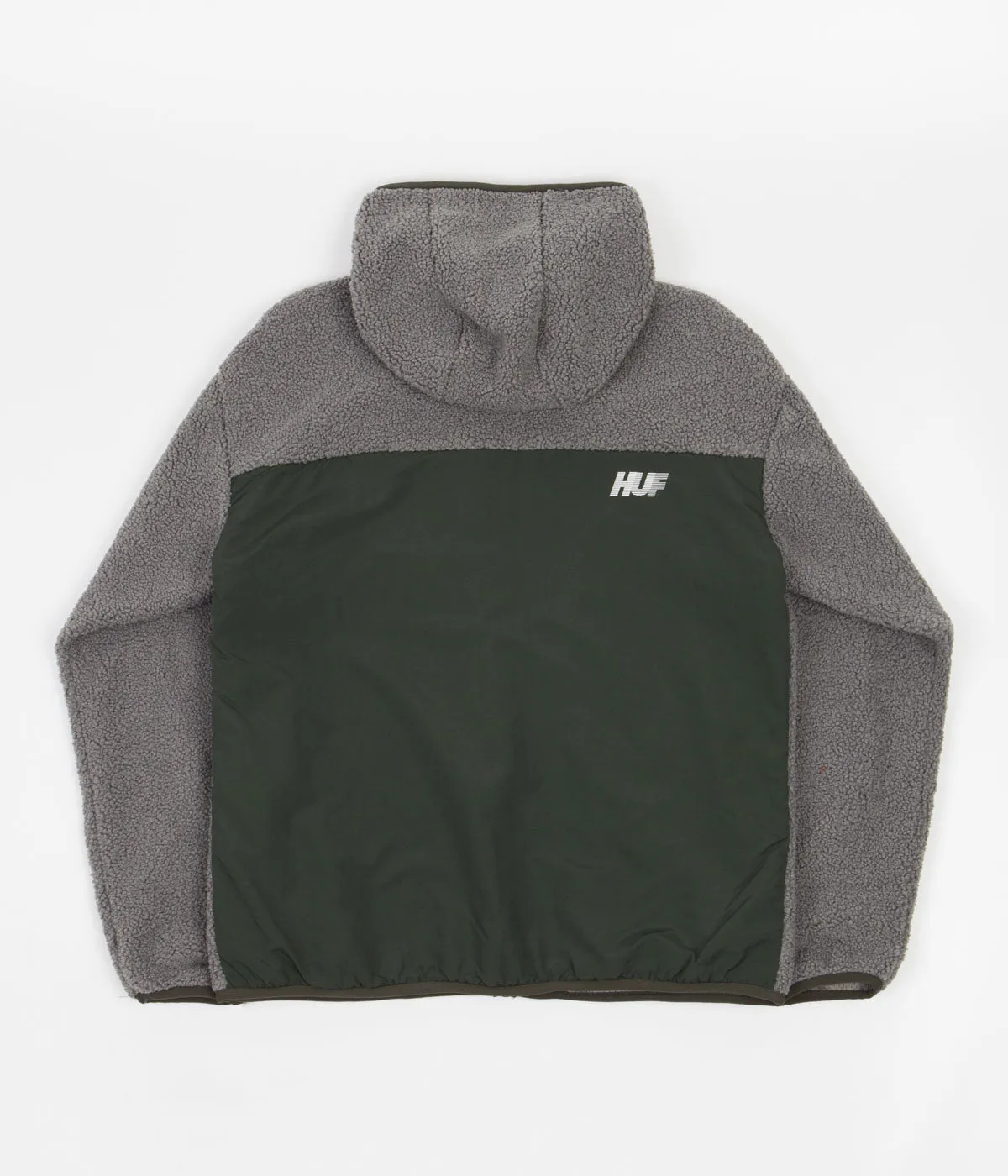 HUF Fort Point Sherpa Jacket - Steel Grey