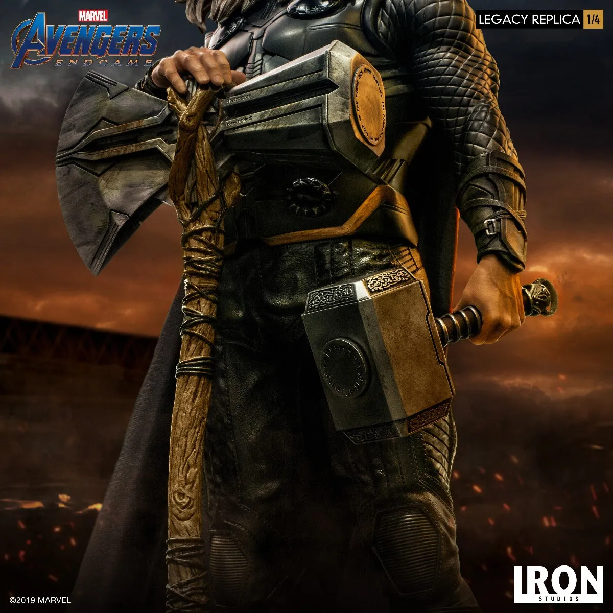 IRON STUDIOS AVENGERS ENDGAME THOR LEGACY REPLICA 1/4 MARCAS20319-14