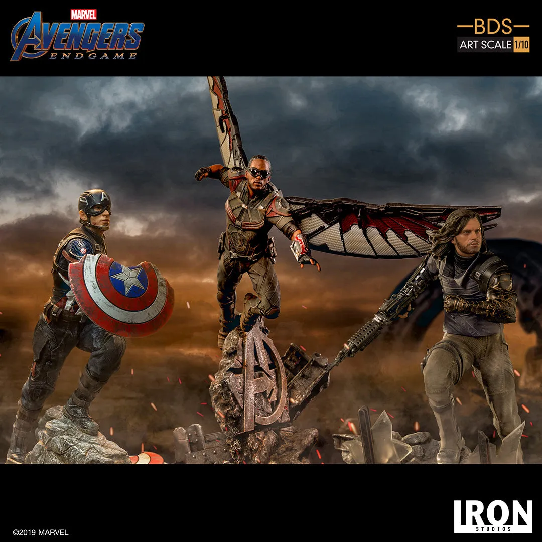 IRON STUDIOS AVENGERS ENDGAME WINTER SOLDIER BDS ART SCALE 1/10 MARCAS19619-10