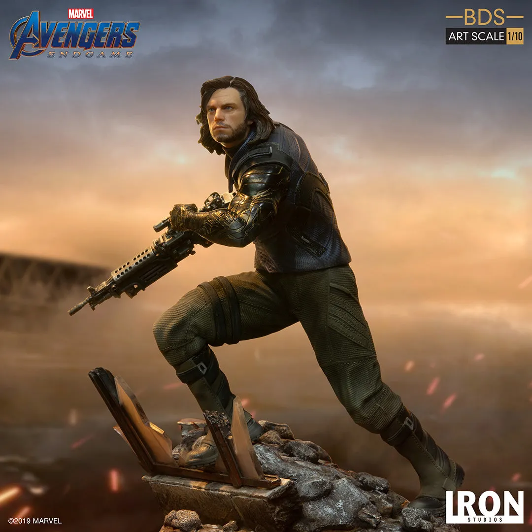 IRON STUDIOS AVENGERS ENDGAME WINTER SOLDIER BDS ART SCALE 1/10 MARCAS19619-10