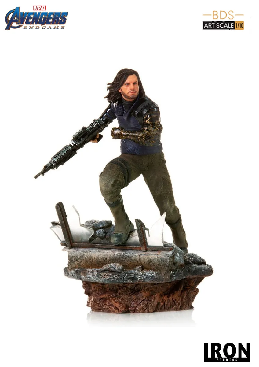 IRON STUDIOS AVENGERS ENDGAME WINTER SOLDIER BDS ART SCALE 1/10 MARCAS19619-10