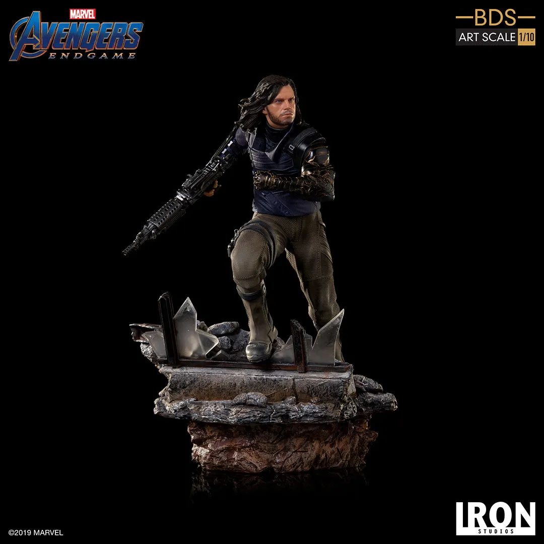 IRON STUDIOS AVENGERS ENDGAME WINTER SOLDIER BDS ART SCALE 1/10 MARCAS19619-10