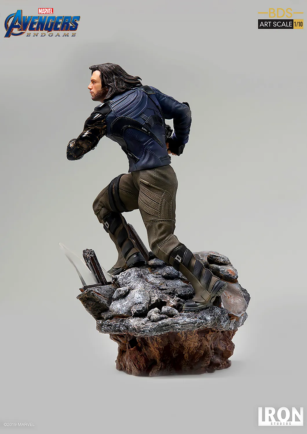 IRON STUDIOS AVENGERS ENDGAME WINTER SOLDIER BDS ART SCALE 1/10 MARCAS19619-10