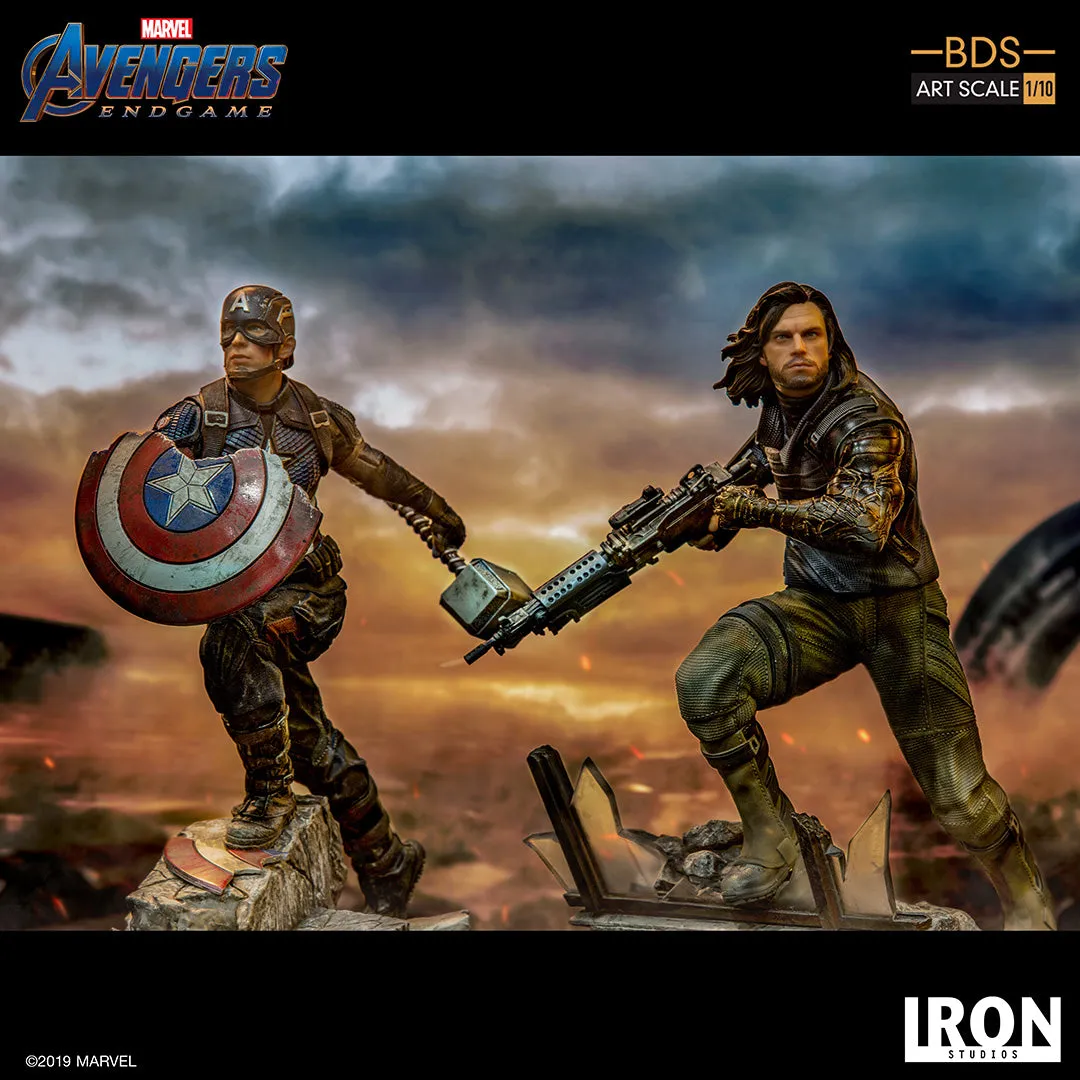 IRON STUDIOS AVENGERS ENDGAME WINTER SOLDIER BDS ART SCALE 1/10 MARCAS19619-10