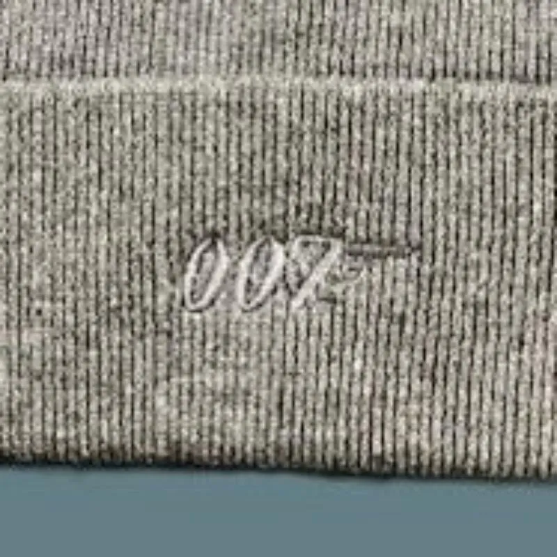 James Bond 007 Embroidered Beanie - Grey Edition