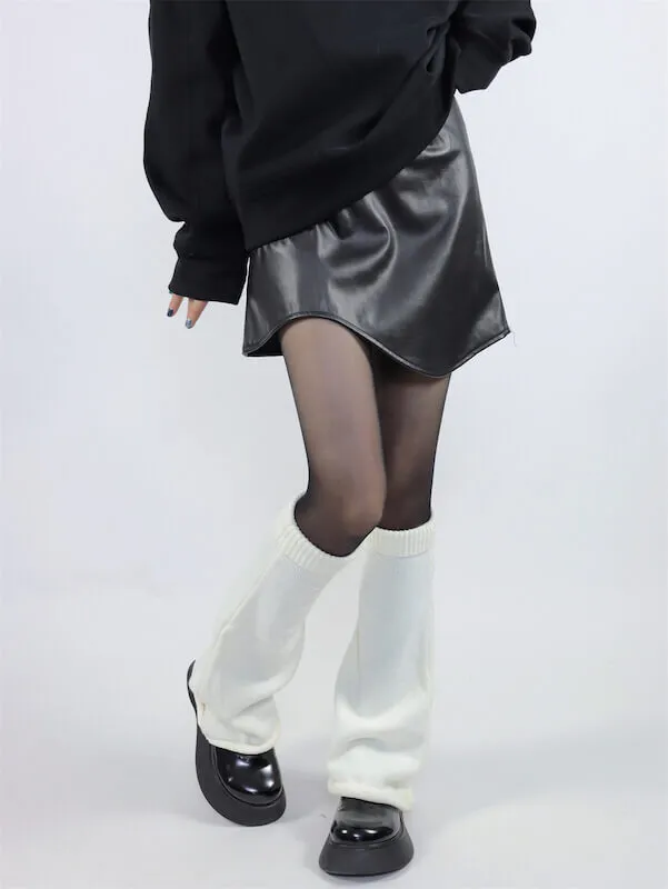 Jfashion y2k girl leg warmer