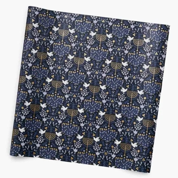 Laurel Menorah Continuous Wrap