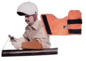 Leather Armpads, 11 1/2 in Long, Right Arm, Tan