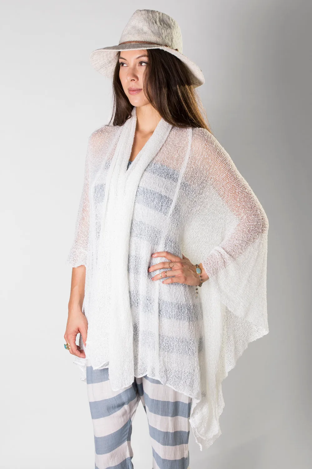 Lightweight Knit Long Cardigan