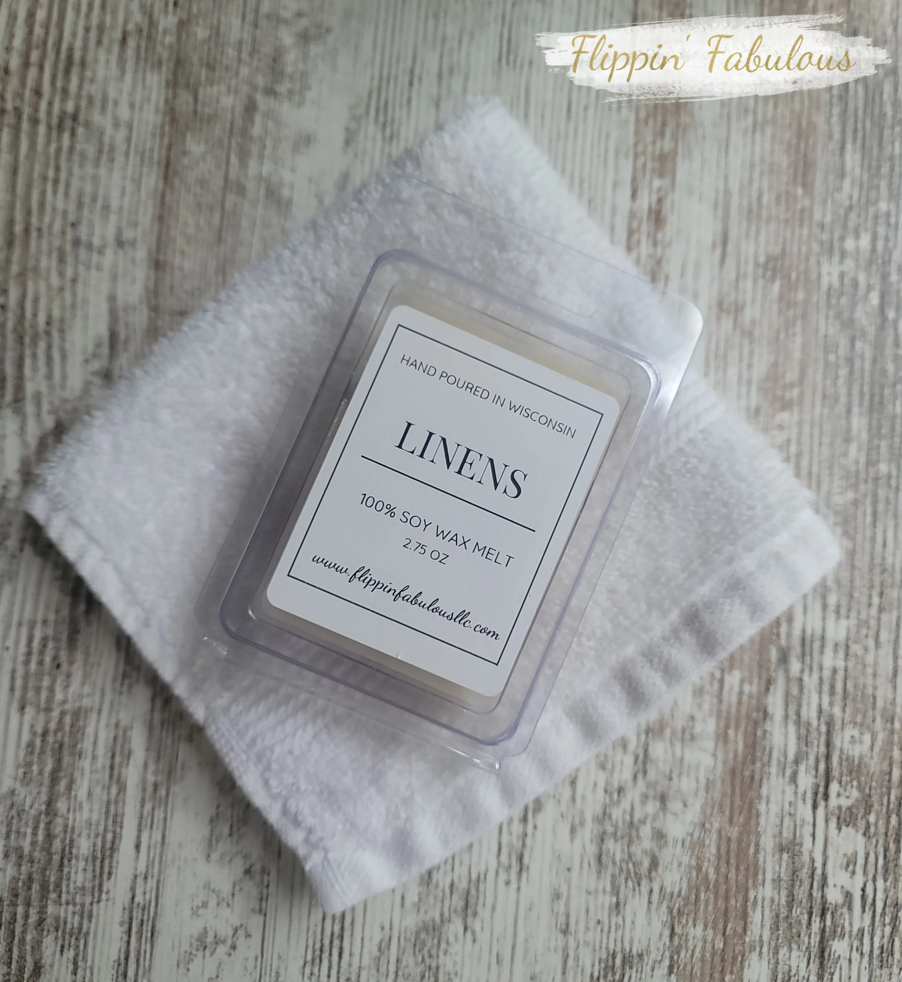 Linens Soy Wax Candle-Multiple Sizes Available