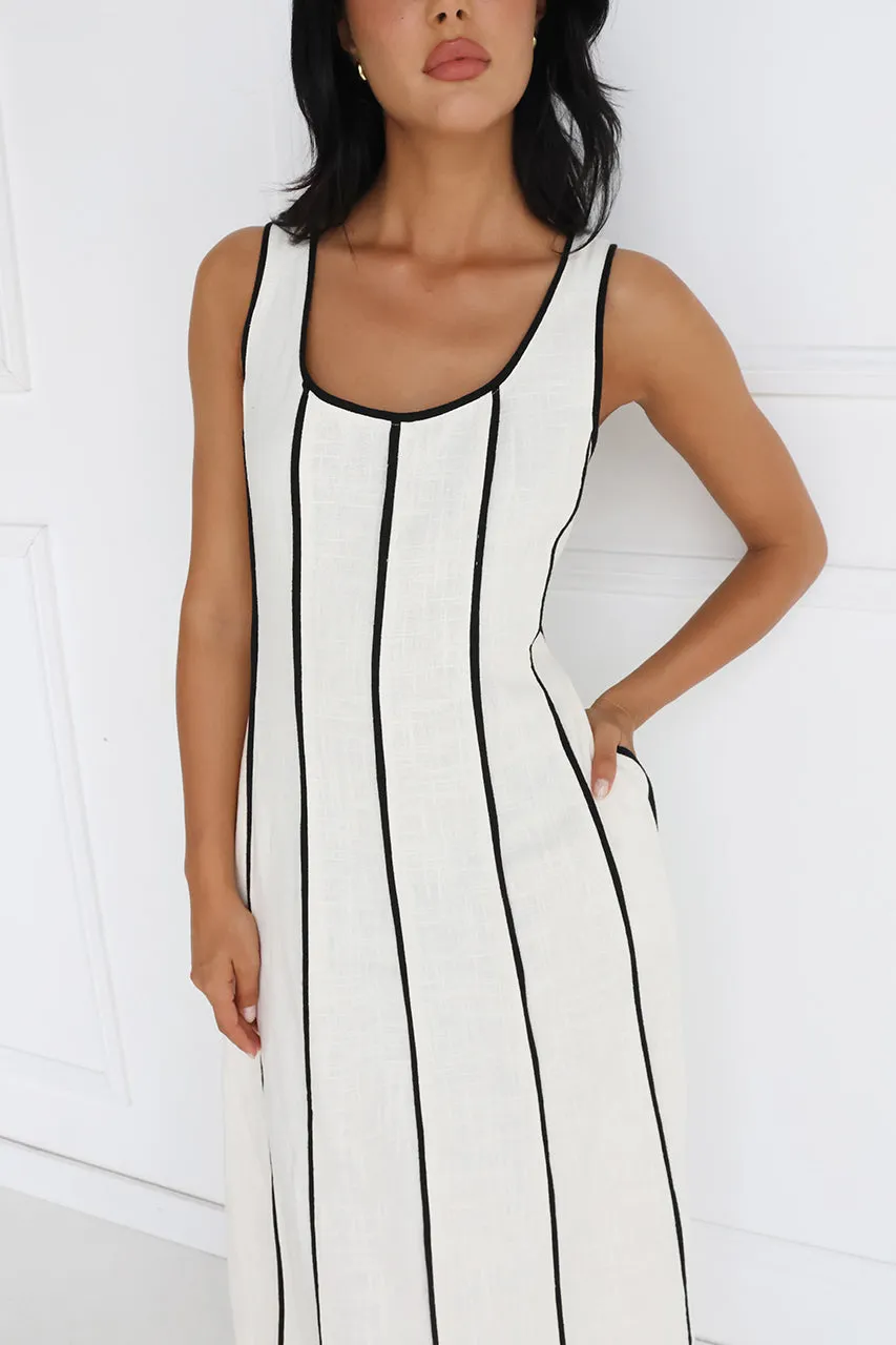 Louella Maxi Dress | White