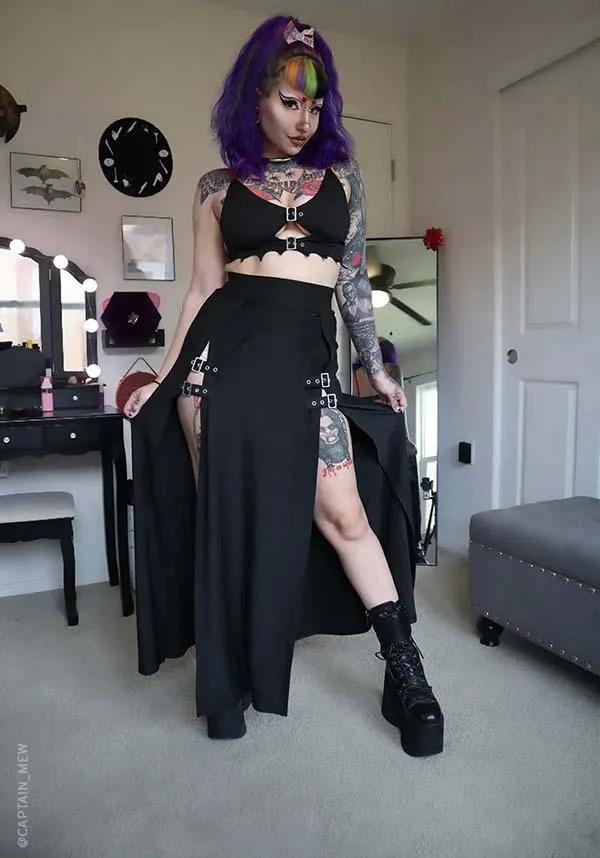 M-Line | BUCKLE SKIRT