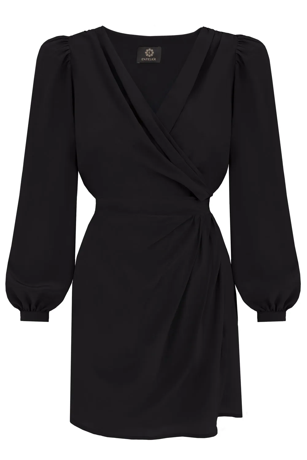 Margot Silk Dress Black