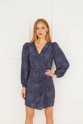 Margot Silk Dress Starry Night