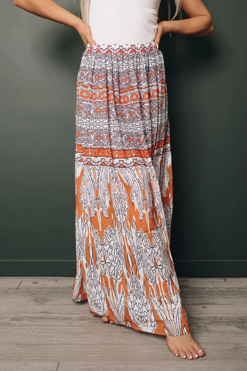 Marquise Boho Maxi Skirt