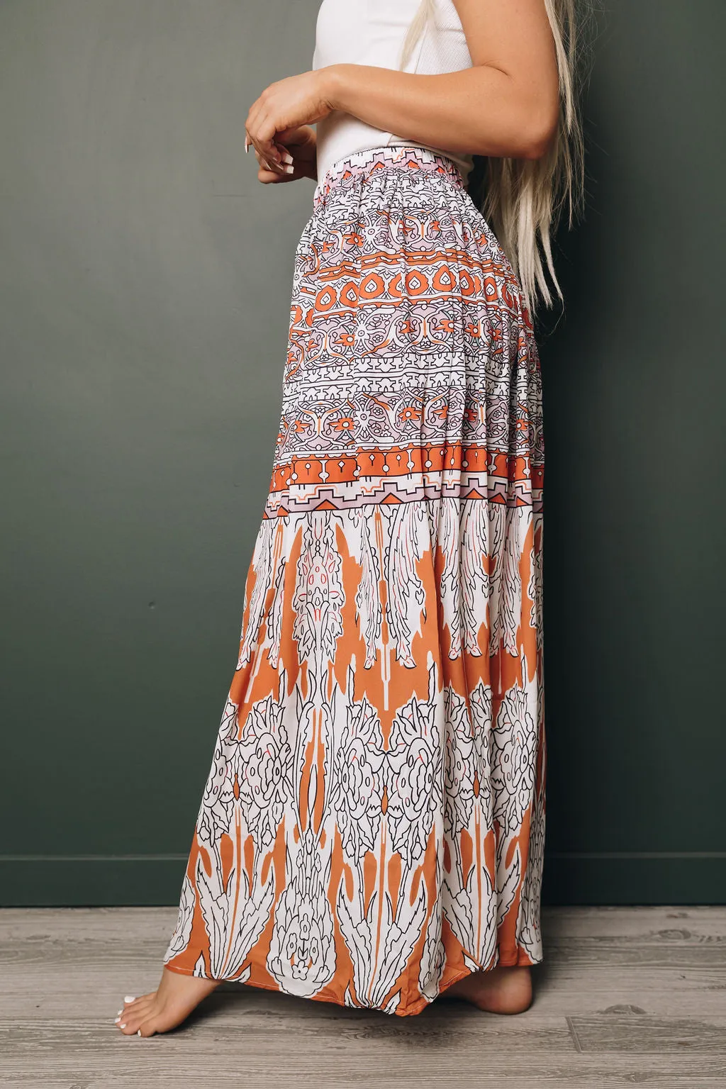 Marquise Boho Maxi Skirt