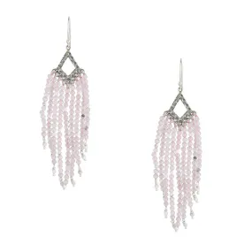 Mira, Rose Quartz Chandeliers