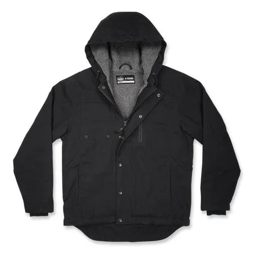 N-ferno 6468 Duck Canvas Work Jacket, Large, Black, Ships In 1-3 Business Days