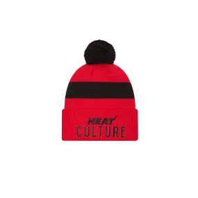 New Era HEAT Culture: Blood Red Stripe Knit