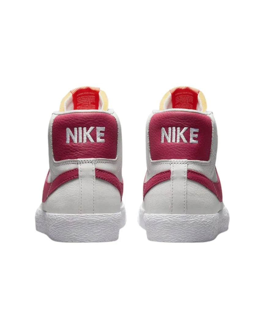 Nike SB Zoom Blazer Mid ISO - White / Sweet Beet / Blanc
