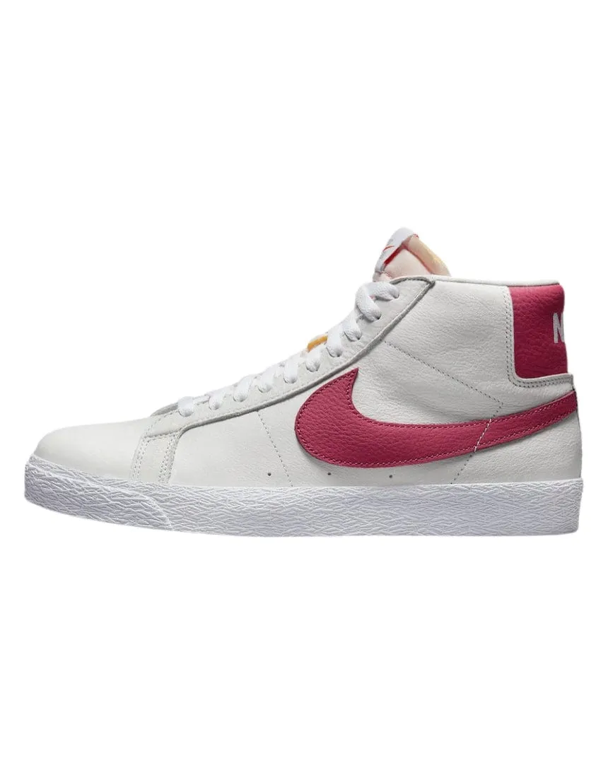 Nike SB Zoom Blazer Mid ISO - White / Sweet Beet / Blanc