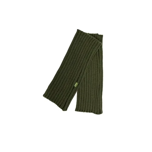 Nui Organics Merino Wool Dory Limb Rib Warmers - Olive