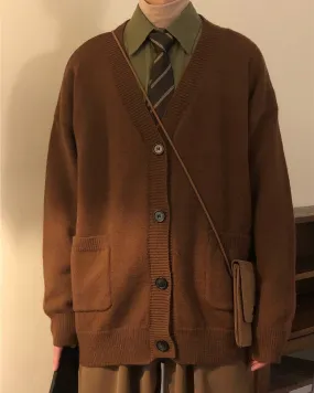 OH Vintage Front Pockets Cardigan
