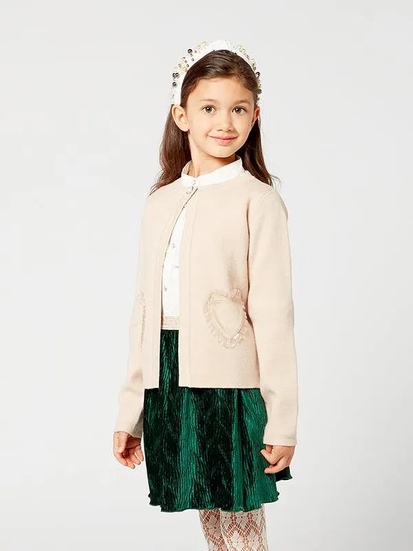 One Friday Beige Cardigan