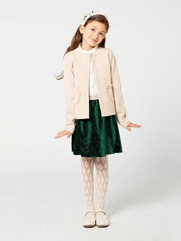 One Friday Beige Cardigan