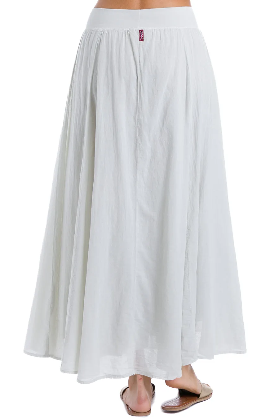 Panel Maxi Voile Skirt