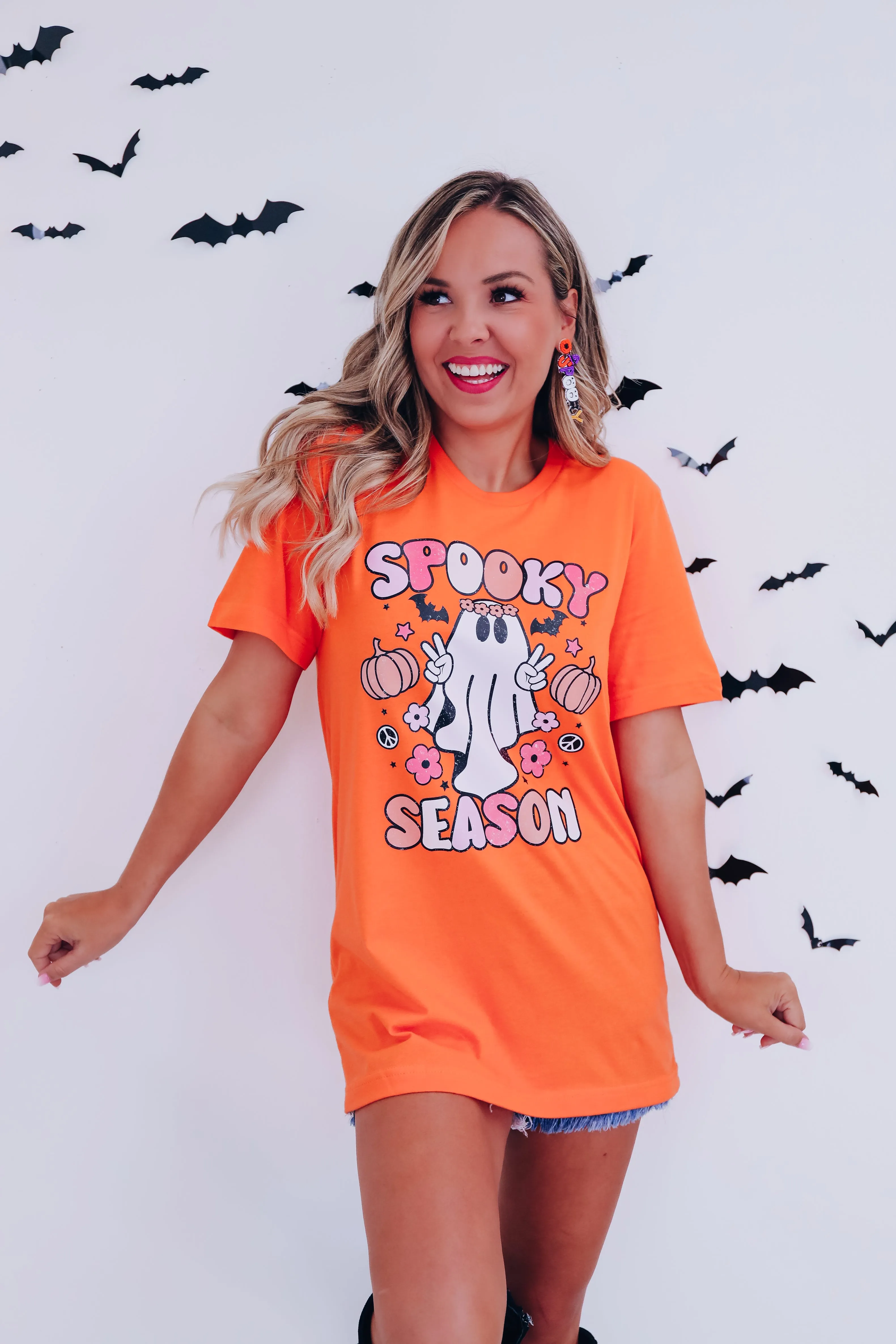 Peace Spooky Season Graphic Tee S-3X