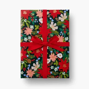 Poinsettia Wrapping Roll