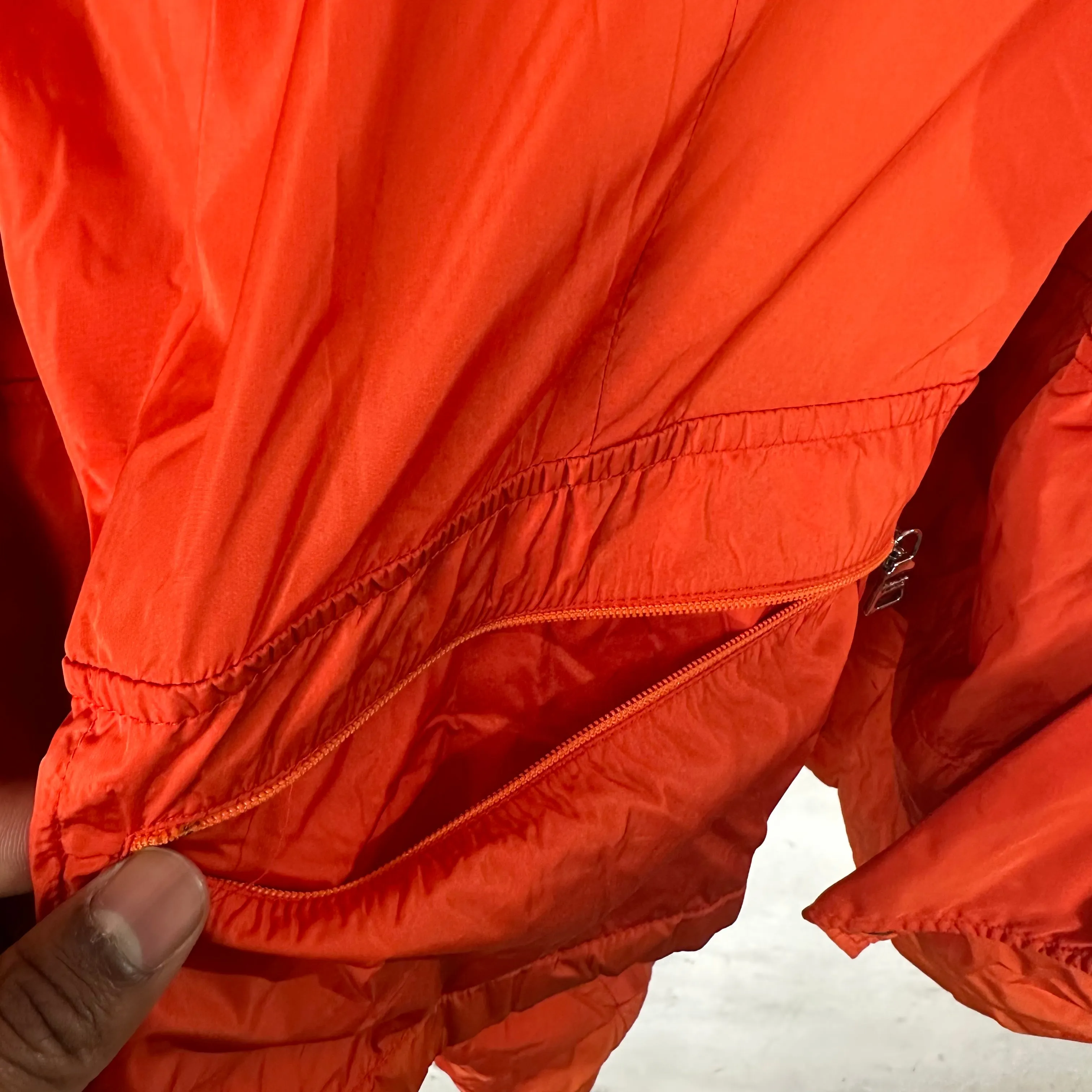 PRADA Sunfaded Orange Jacket