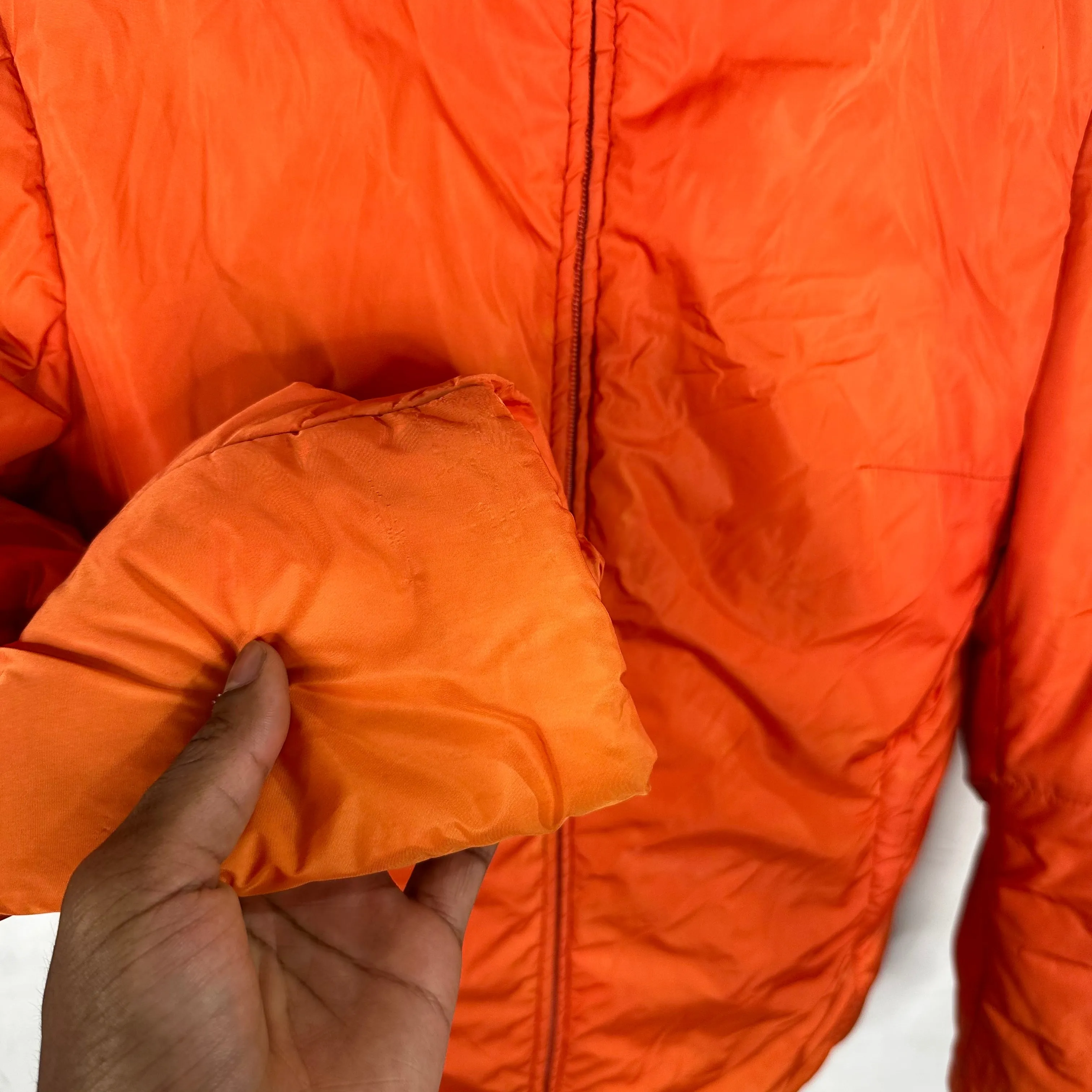 PRADA Sunfaded Orange Jacket