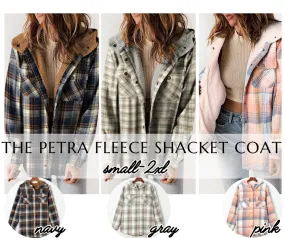 PREORDER: RERUN The Petra Fleece Shacket Coat BESTSELLER 12.9.24