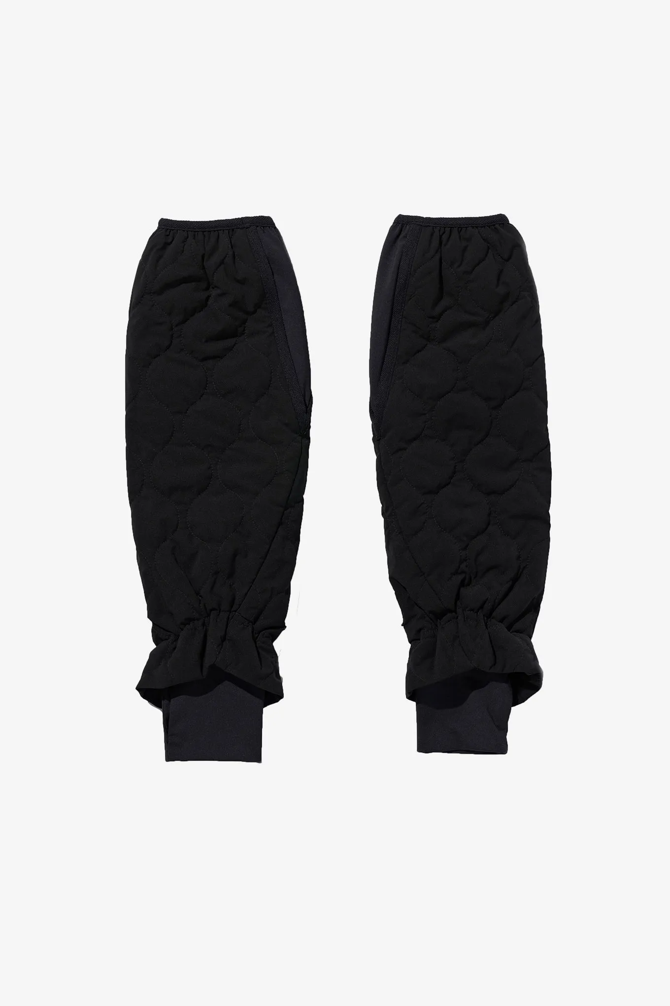 QUILTED ARM WARMERS