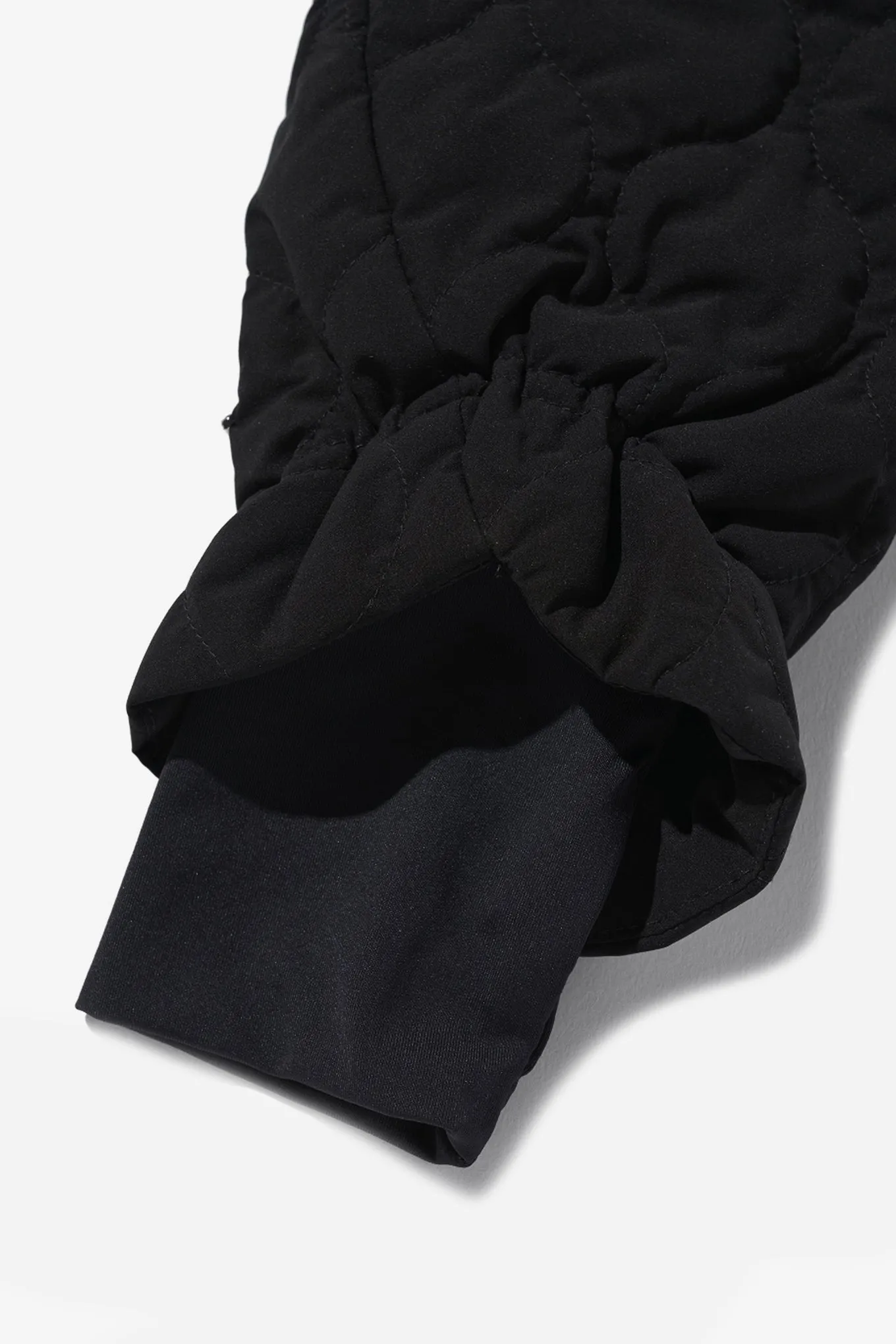 QUILTED ARM WARMERS
