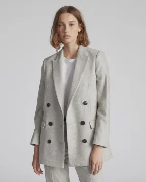Rag & Bone Collection - Ellie Blazer Light Heather Grey
