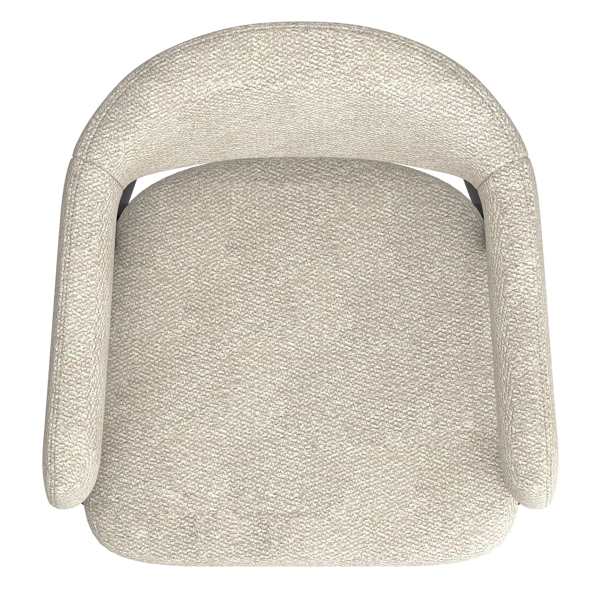 Round Back Dining Chairs | Set of 2 | Archer Cream