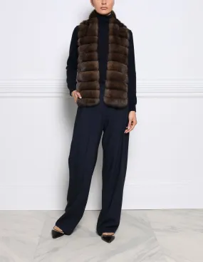 Russian Sable Fur Scarf