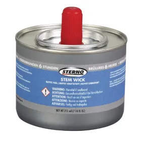 S899 Sterno Stem Wick Liquid Chafing Fuel With Wick 6 Hour (Pack of 36)