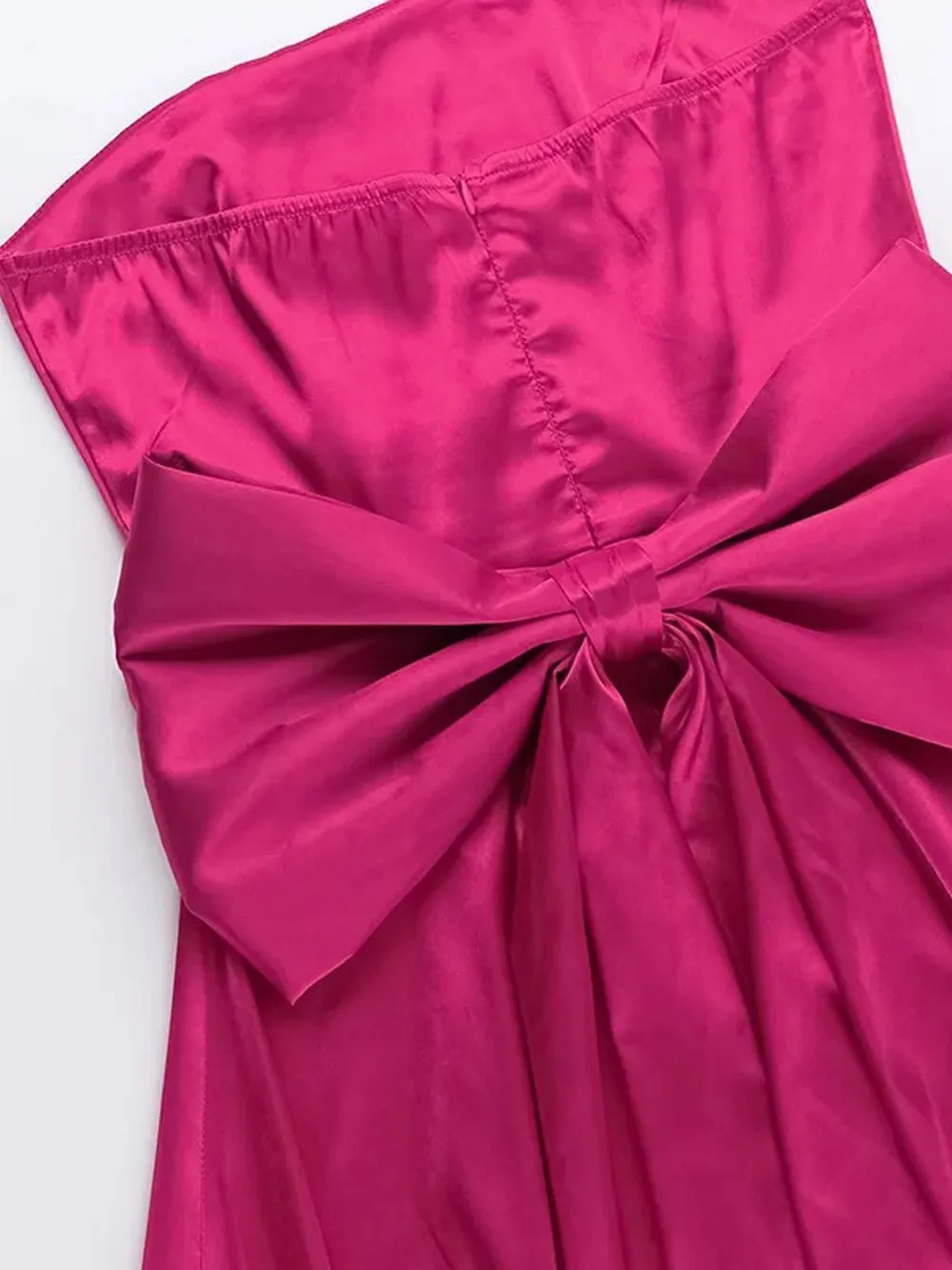 Samantha Strapless Backless Mini Dress