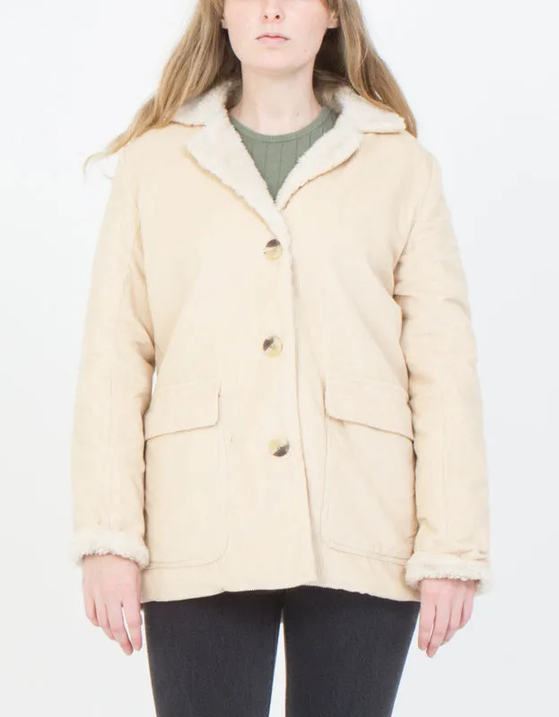 Seagrove Jacket in Sand Cord