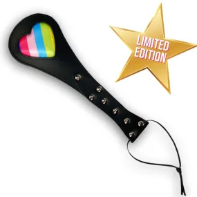 Sh! Pride Rainbow Padded Heart Spanker