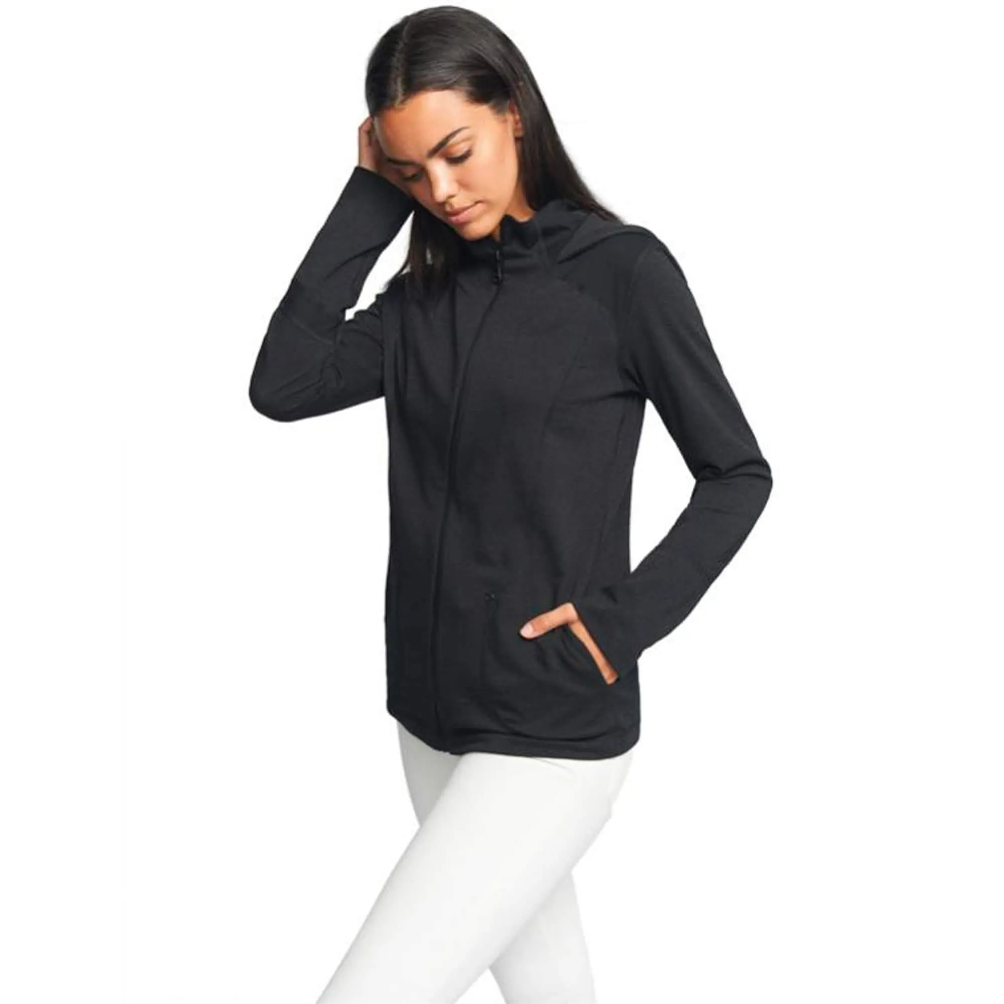Silver25® EMF Protection Womens Hooded Jacket