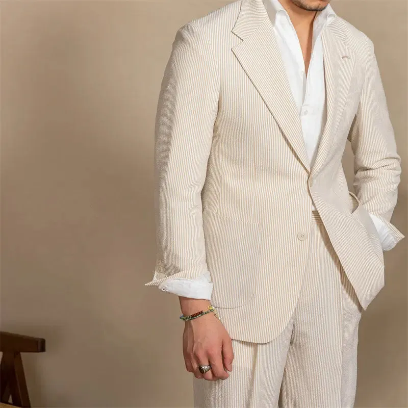 Slimfitsavvy- Non Iron-Slim-fit Blazer For Men