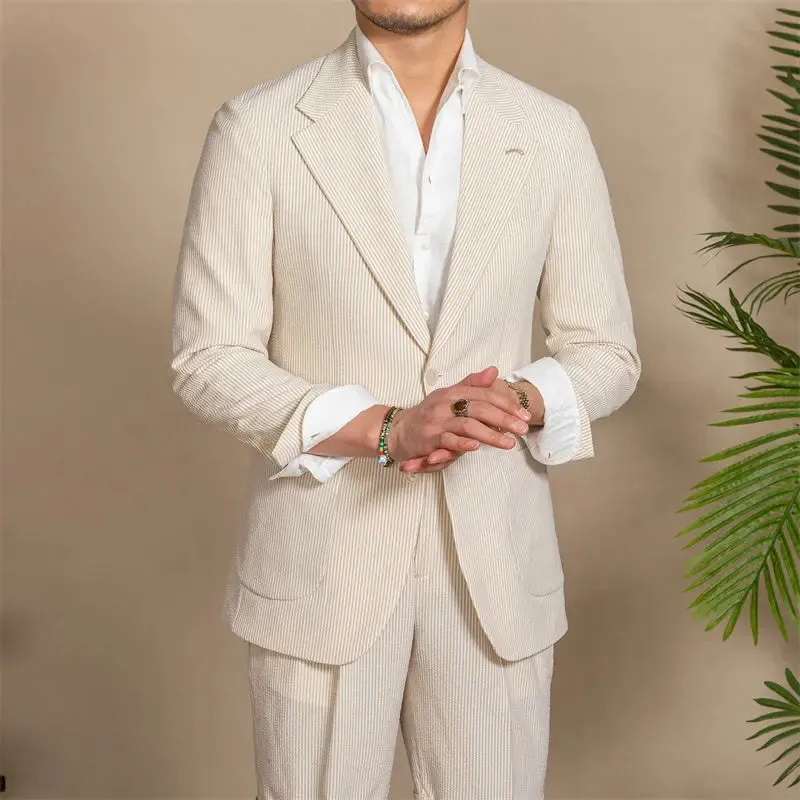 Slimfitsavvy- Non Iron-Slim-fit Blazer For Men