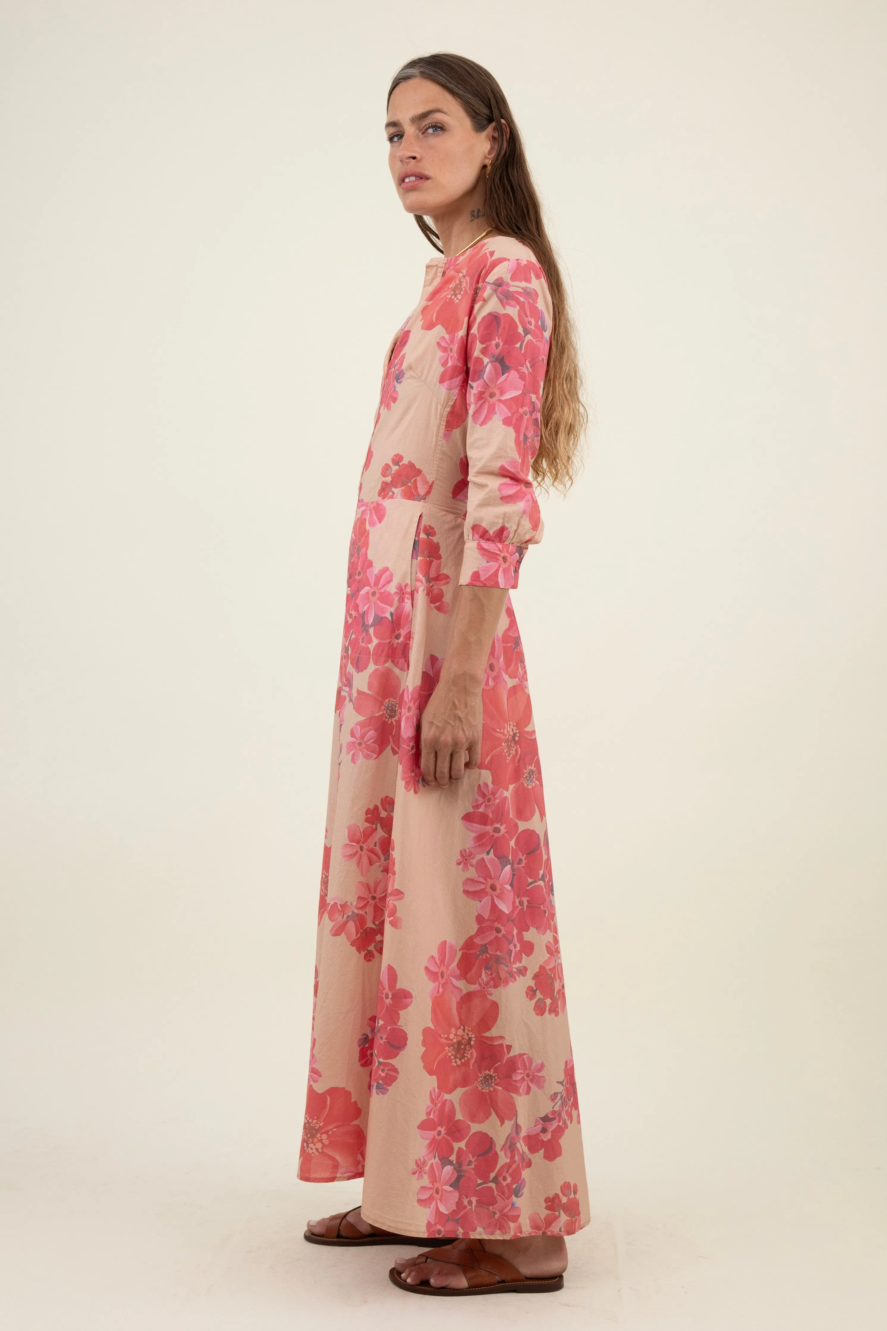 SOFIA FLORAL - TAN